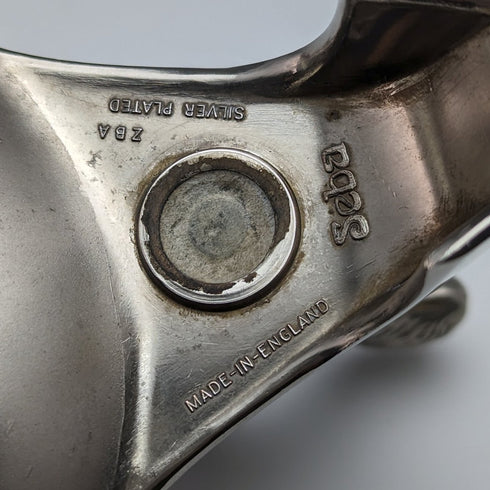 英國復古鍍銀松鼠裝飾貝殼堅果盤